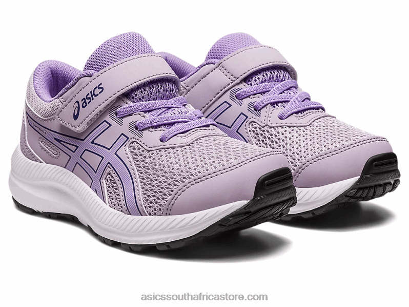 Kids Asics Contend 8 Pre-School LH4X04248 Dusk Violet/Digital Violet
