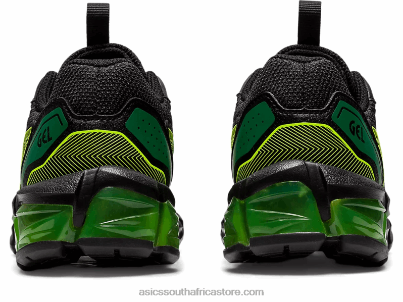 Kids Asics Gel-Quantum 90 3 Pre-School LH4X04355 Black/Safety Yellow