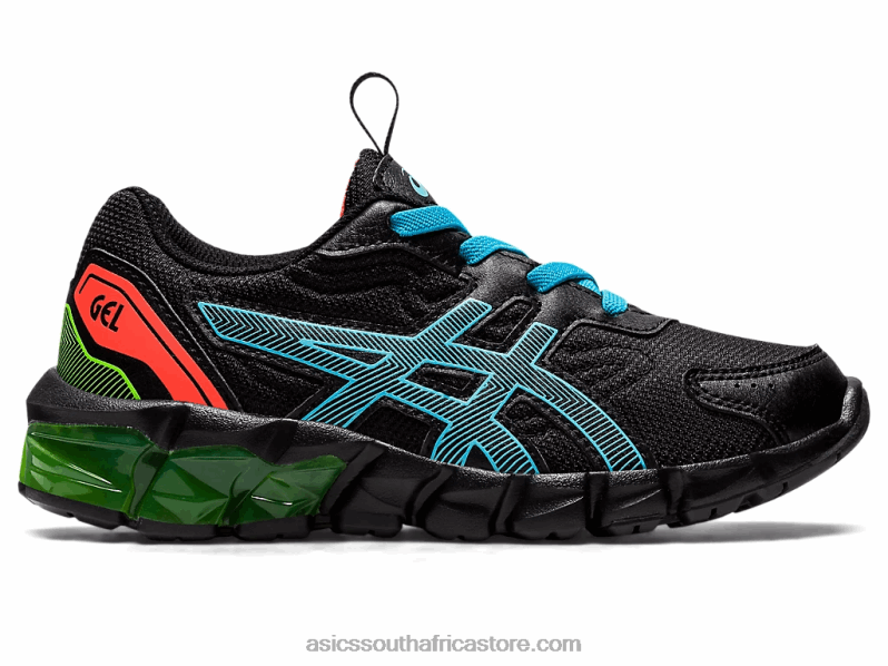 Kids Asics Gel-Quantum 90 3 Pre-School LH4X04386 Black/Aquarium