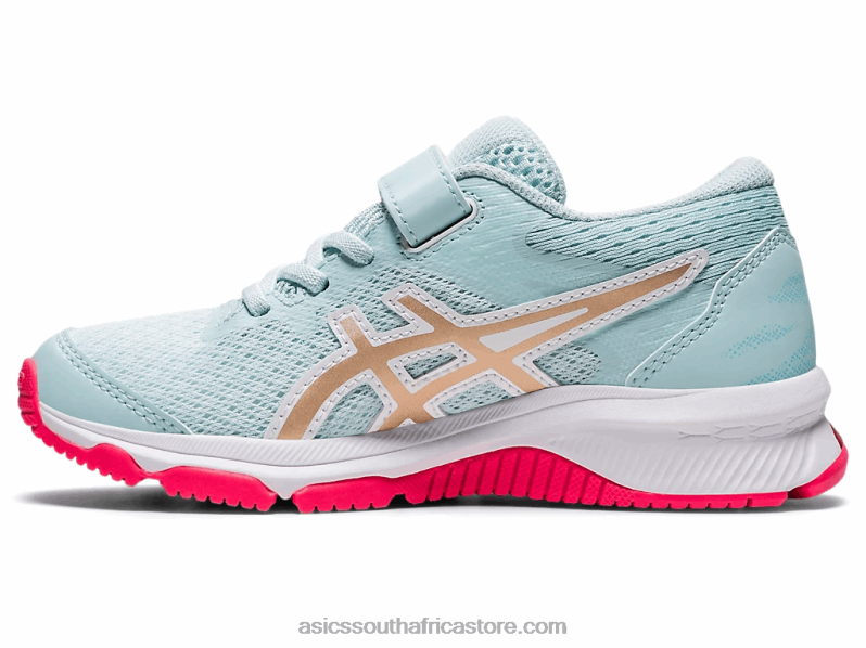 Kids Asics Gt-1000 10 Pre-School LH4X04537 Aqua Angel/Champagne