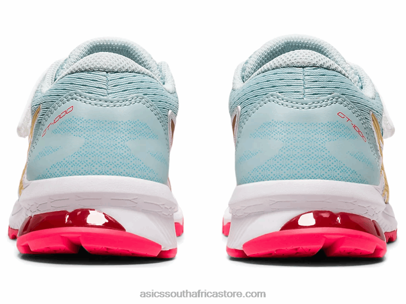 Kids Asics Gt-1000 10 Pre-School LH4X04537 Aqua Angel/Champagne