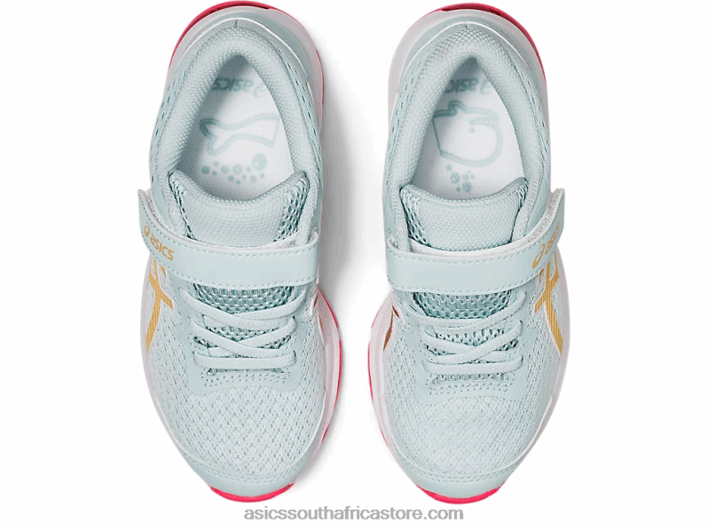 Kids Asics Gt-1000 10 Pre-School LH4X04537 Aqua Angel/Champagne