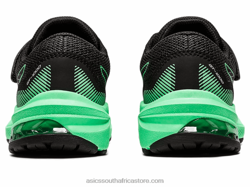 Kids Asics Gt-1000 11 Pre-School LH4X04353 Graphite Grey/New Leaf