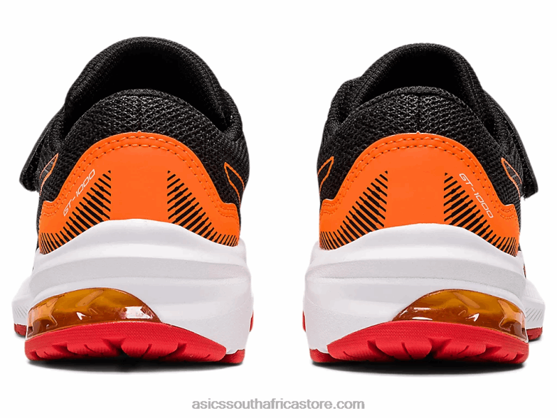 Kids Asics Gt-1000 11 Pre-School LH4X04458 Graphite Grey/Fiery Red