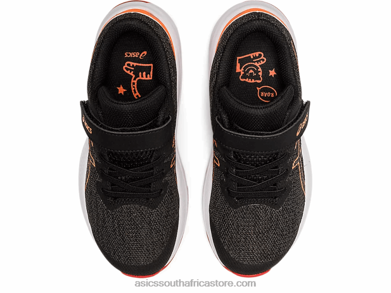 Kids Asics Gt-1000 11 Pre-School LH4X04458 Graphite Grey/Fiery Red