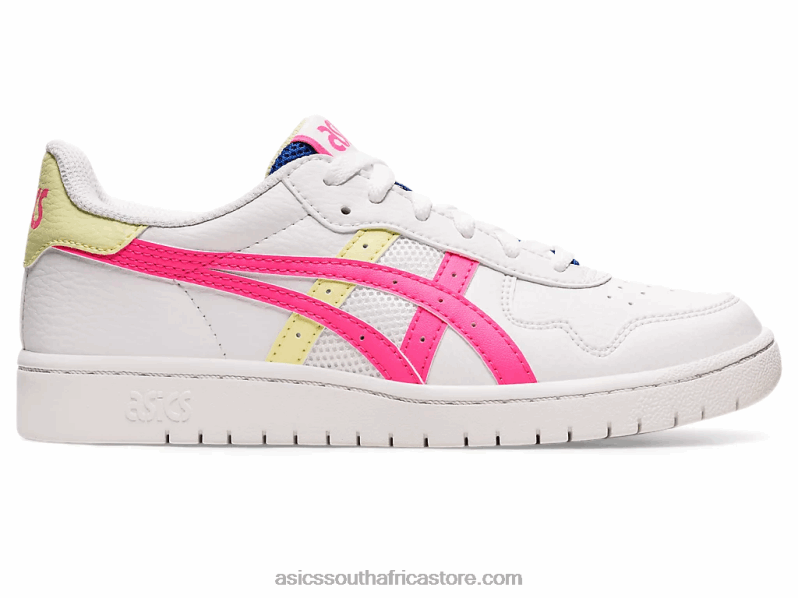 Kids Asics Japan S Grade School LH4X04415 White/Hot Pink