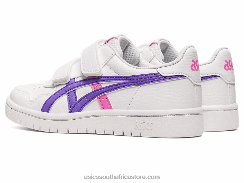 Kids Asics Japan S Pre-School LH4X04323 White/Amethyst
