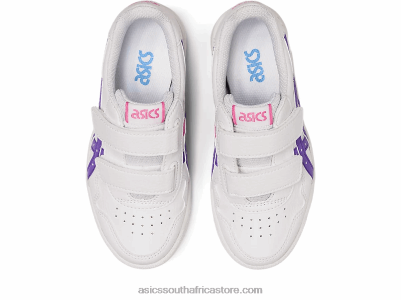 Kids Asics Japan S Pre-School LH4X04323 White/Amethyst