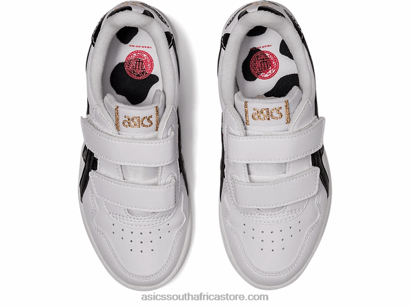 Kids Asics Japan S Pre-School LH4X04543 White/Black