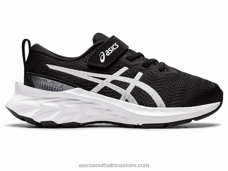 Kids Asics Novablast 2 Pre-School LH4X04417 Black/White