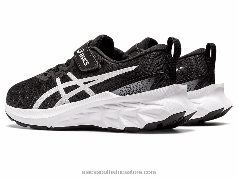 Kids Asics Novablast 2 Pre-School LH4X04417 Black/White