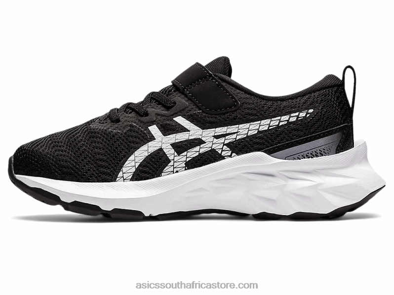 Kids Asics Novablast 2 Pre-School LH4X04417 Black/White