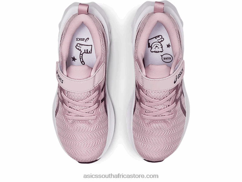 Kids Asics Novablast 2 Pre-School LH4X04445 Barely Rose/Pure Silver