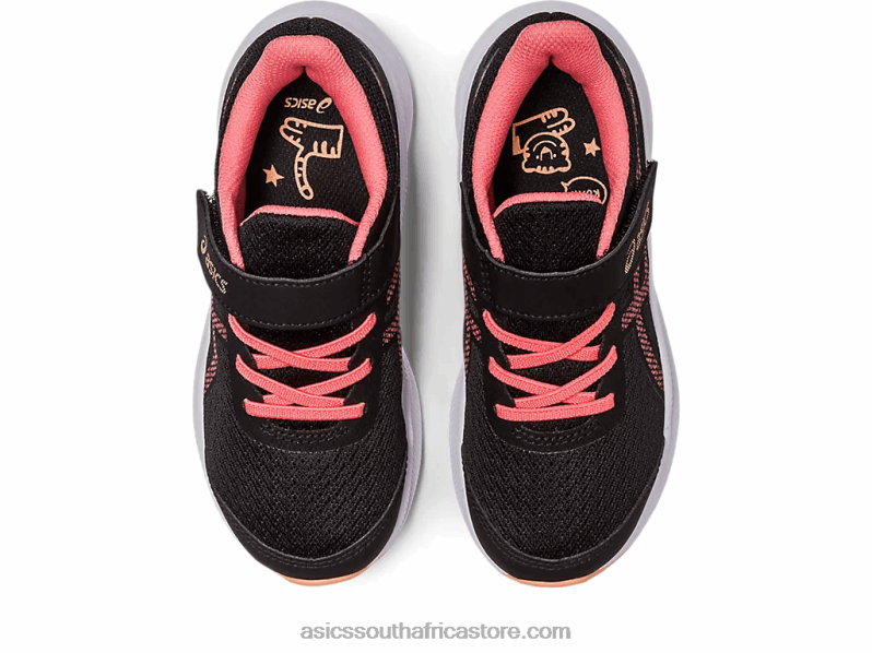 Kids Asics Patriot 13 Pre-School LH4X04305 Black/Papaya