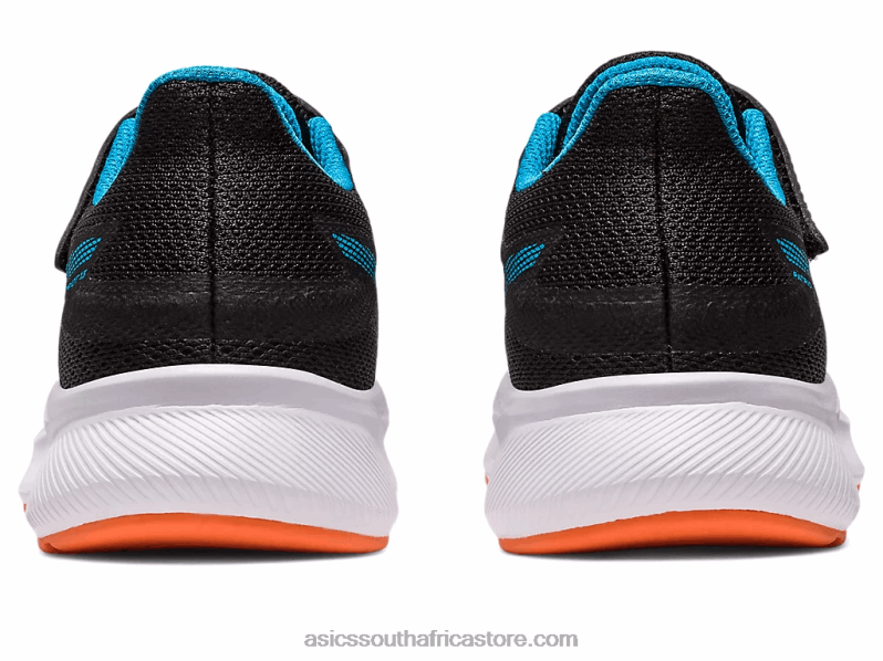 Kids Asics Patriot 13 Pre-School LH4X04308 Black/Island Blue