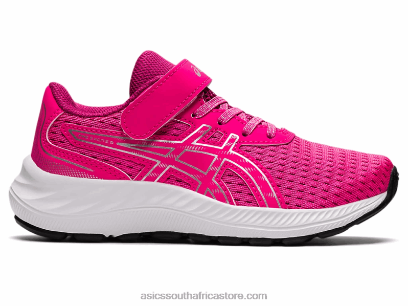 Kids Asics Pre Excite 9 Pre-School LH4X04461 Pink Glo/Pure Silver