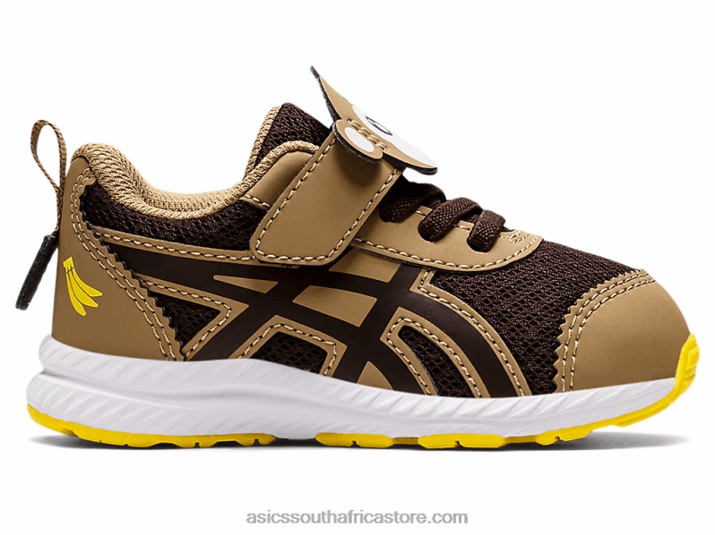 Kids Asics Contend 7 Toddler Size LH4X04483 Coffee/Coffee