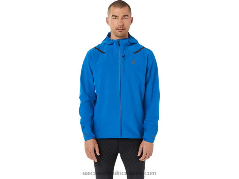 Men Asics Accelerate Waterproof 2.0 Jacket LH4X01351 Lake Drive