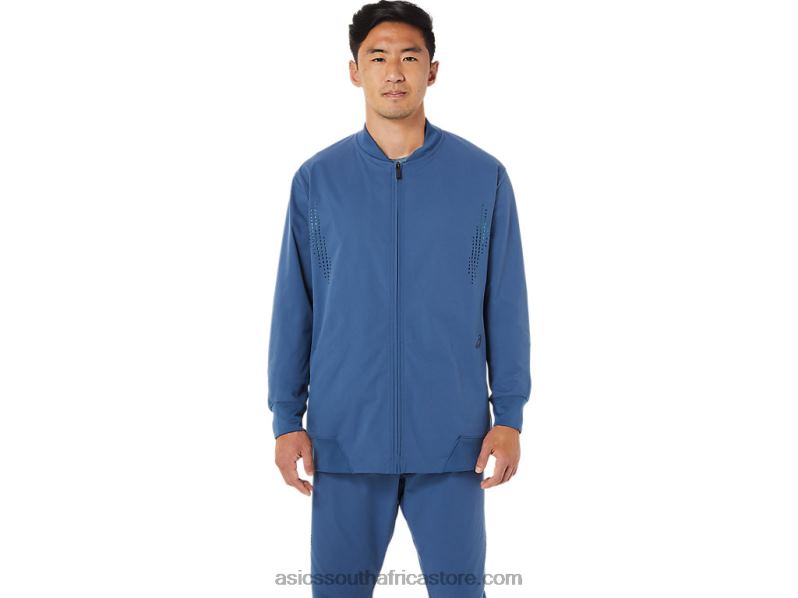 Men Asics Hybrid Jacket LH4X01424 Grand Shark