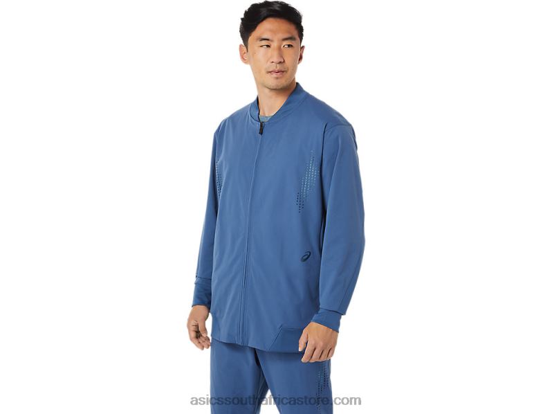 Men Asics Hybrid Jacket LH4X01424 Grand Shark