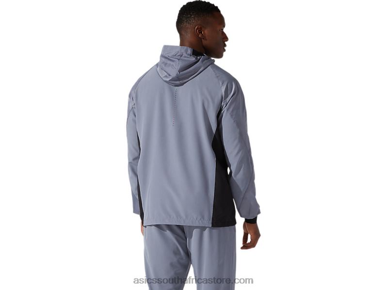 Men Asics Hybrid Woven Jacket LH4X01979 Metropolis