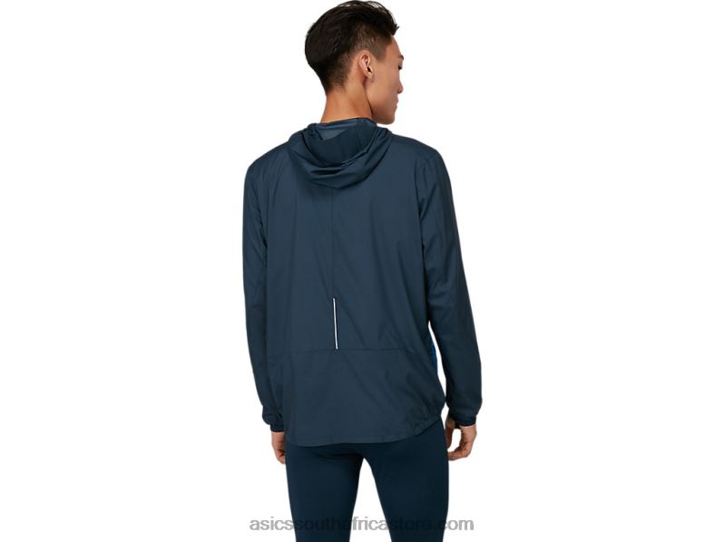 Men Asics Lite-Show Jacket LH4X01673 French Blue/Electric Blue