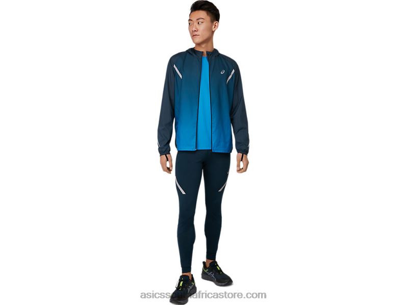 Men Asics Lite-Show Jacket LH4X01673 French Blue/Electric Blue