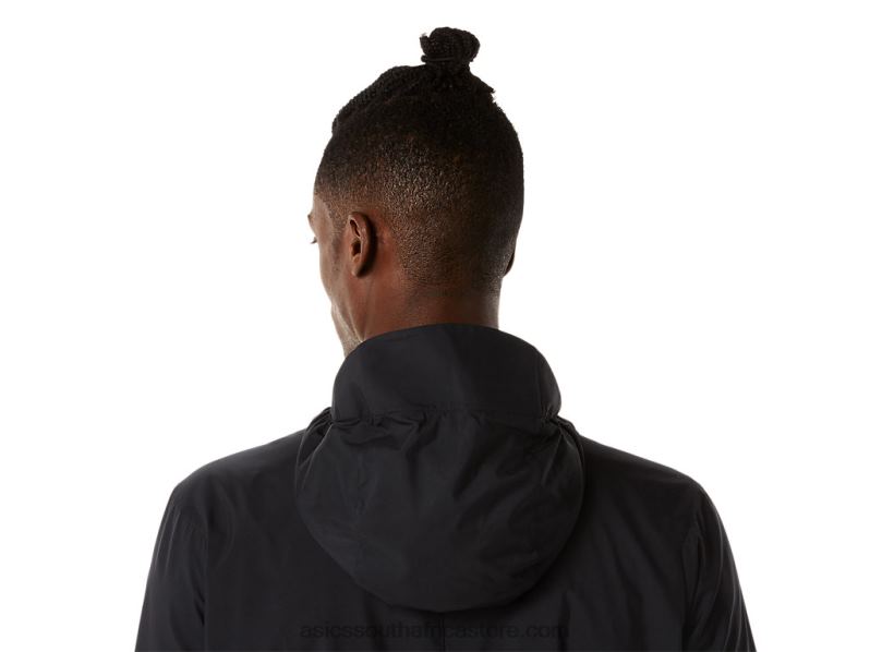 Men Asics Lite-Show Jacket LH4X0832 Performance Black/Velvet Pine