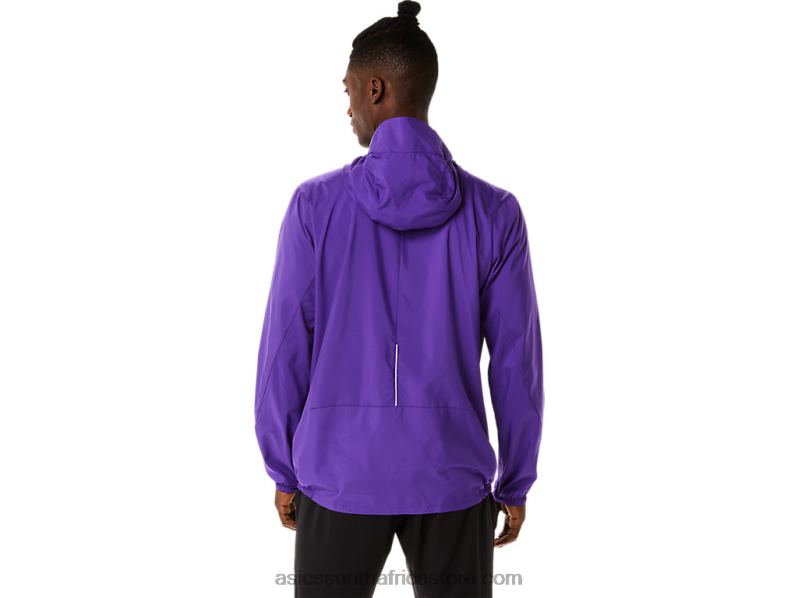 Men Asics Lite-Show Jacket LH4X0855 Grape Jam/Performance Black
