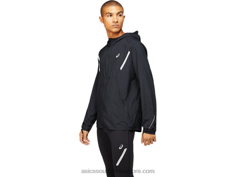 Men Asics Lite-Show Jacket Solid LH4X01670 Performance Black