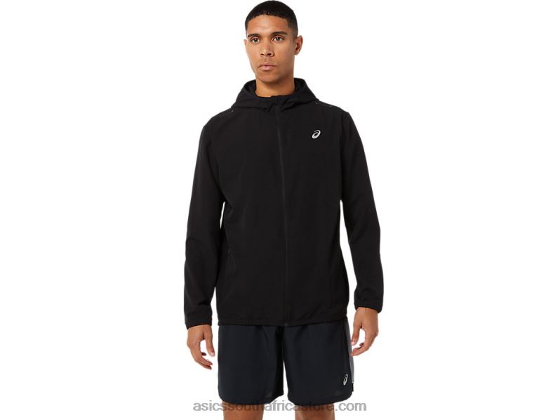 Men Asics Ready-Set Jacket LH4X01394 Performance Black