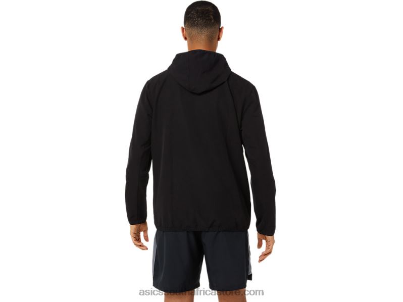 Men Asics Ready-Set Jacket LH4X01394 Performance Black