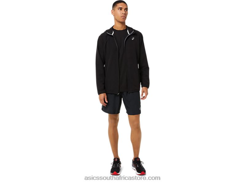 Men Asics Ready-Set Jacket LH4X01394 Performance Black