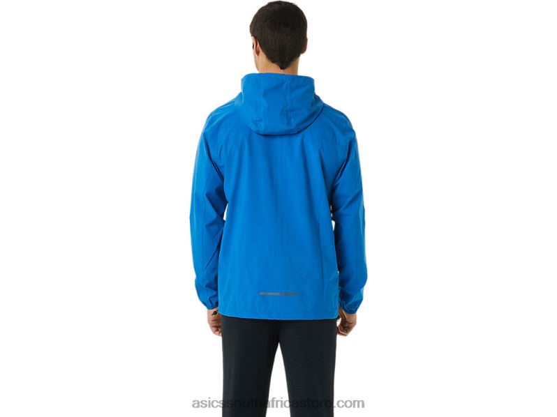 Men Asics Waterproof Jacket LH4X01388 Lake Drive