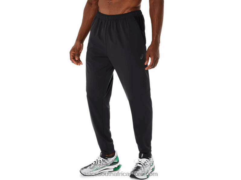 Men Asics Actibreeze Hybrid Pants LH4X0234 Performance Black