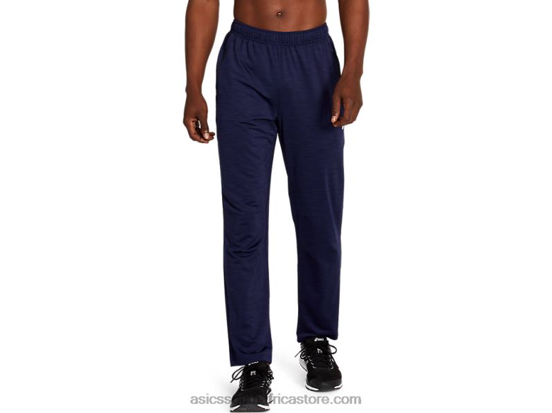 Men Asics Fp Pant LH4X02081 Peacoat Spacedye