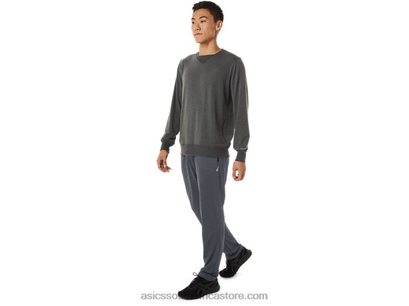 Men Asics Fp Pant LH4X0296 Carrier Grey Spacedye