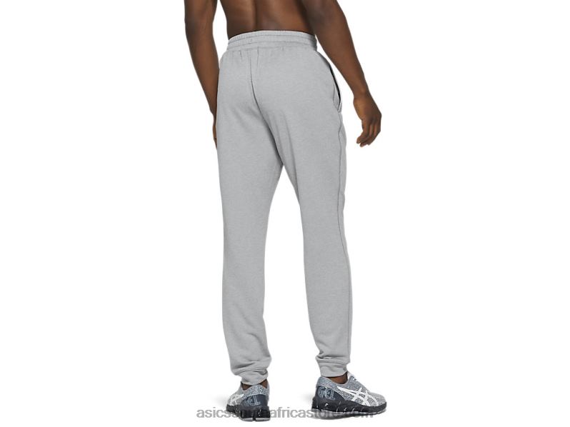 Men Asics French Terry Jogger LH4X01989 Sheet Rock Heather