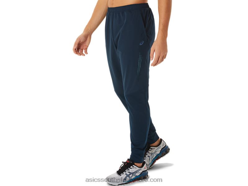 Men Asics Hybrid Pants LH4X01431 French Blue