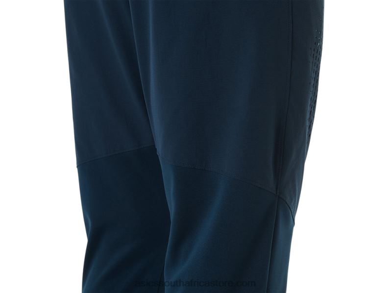Men Asics Hybrid Pants LH4X01431 French Blue