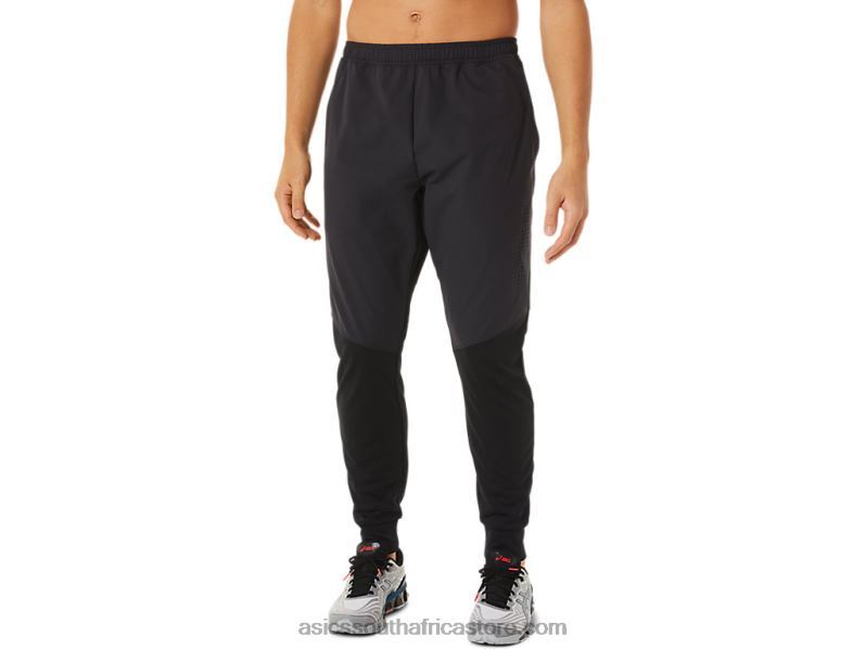 Men Asics Hybrid Pants LH4X01451 Performance Black