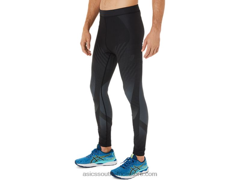 Men Asics Metarun Tight LH4X01461 Performance Black