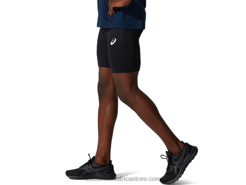 Men Asics Silver Sprinter LH4X0887 Performance Black