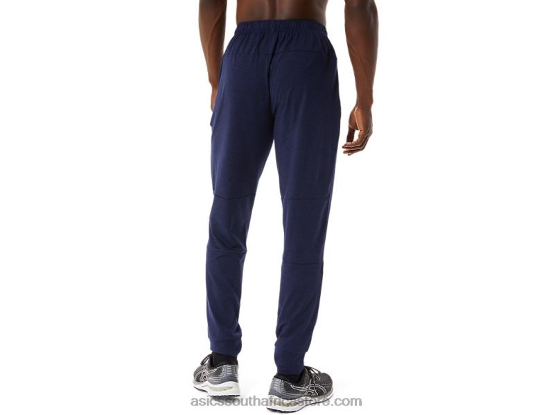 Men Asics Tech Jogger LH4X01694 Peacoat Heather