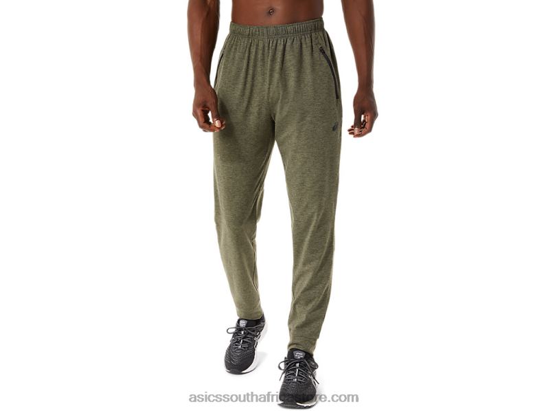 Men Asics Tech Jogger LH4X0866 Mantle Green Heather