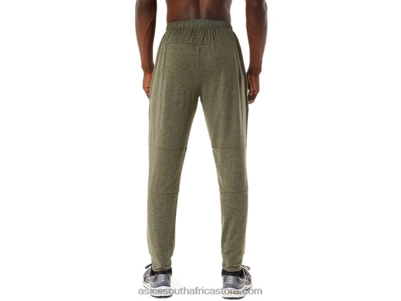 Men Asics Tech Jogger LH4X0866 Mantle Green Heather