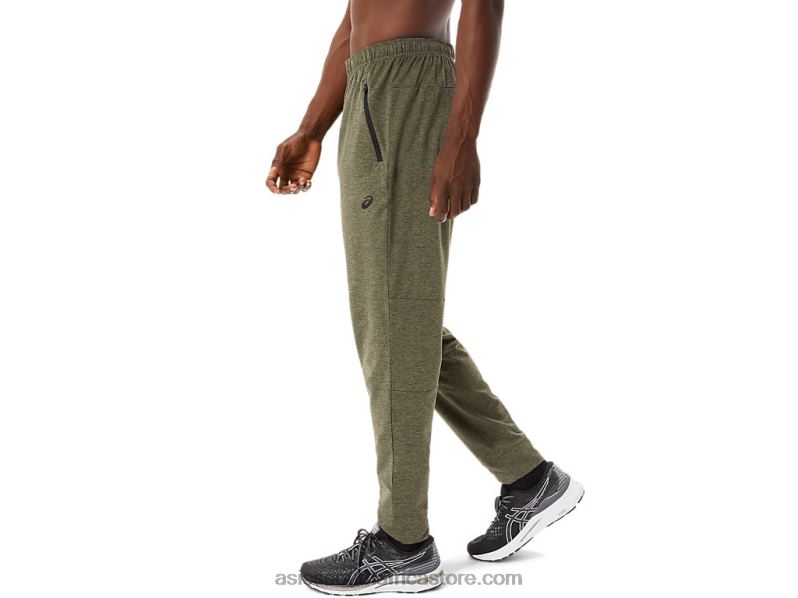 Men Asics Tech Jogger LH4X0866 Mantle Green Heather