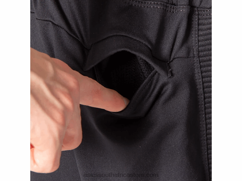 Men Asics Thermopolis Fleece Taper Pant LH4X02061 Performance Black