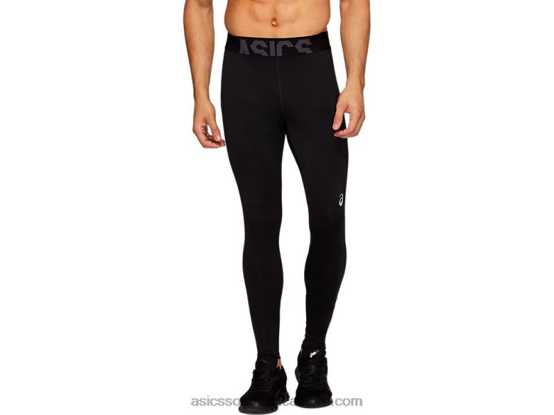 Men Asics Thermopolis Tight LH4X02114 Performance Black