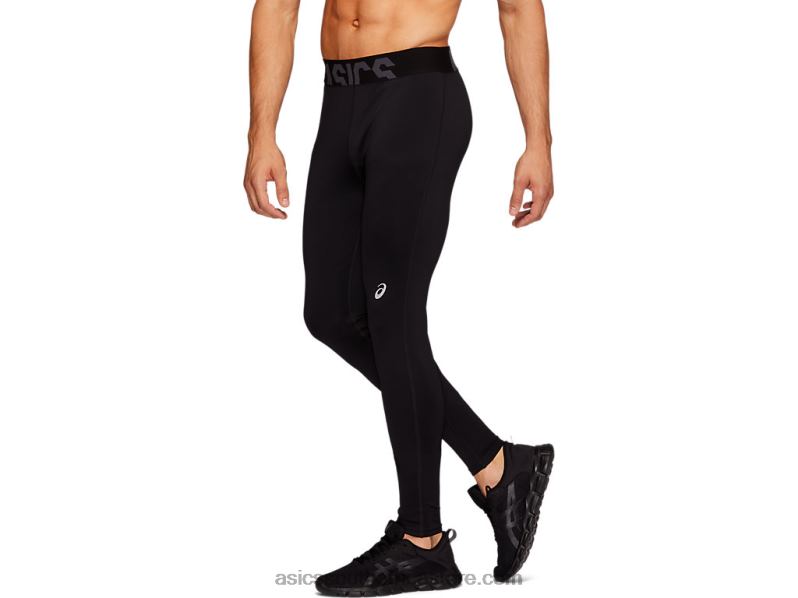Men Asics Thermopolis Tight LH4X02114 Performance Black